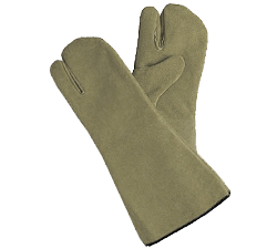 Par de manoplas para soldadores.