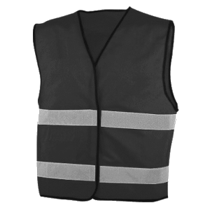 Colete de grande visibilidade, de material reflector. Colete de grande visibilidade, de material reflector.