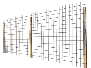 Vedação provisória de terreno com malha electrossoldada Vedação provisória de terreno com malha electrossoldada